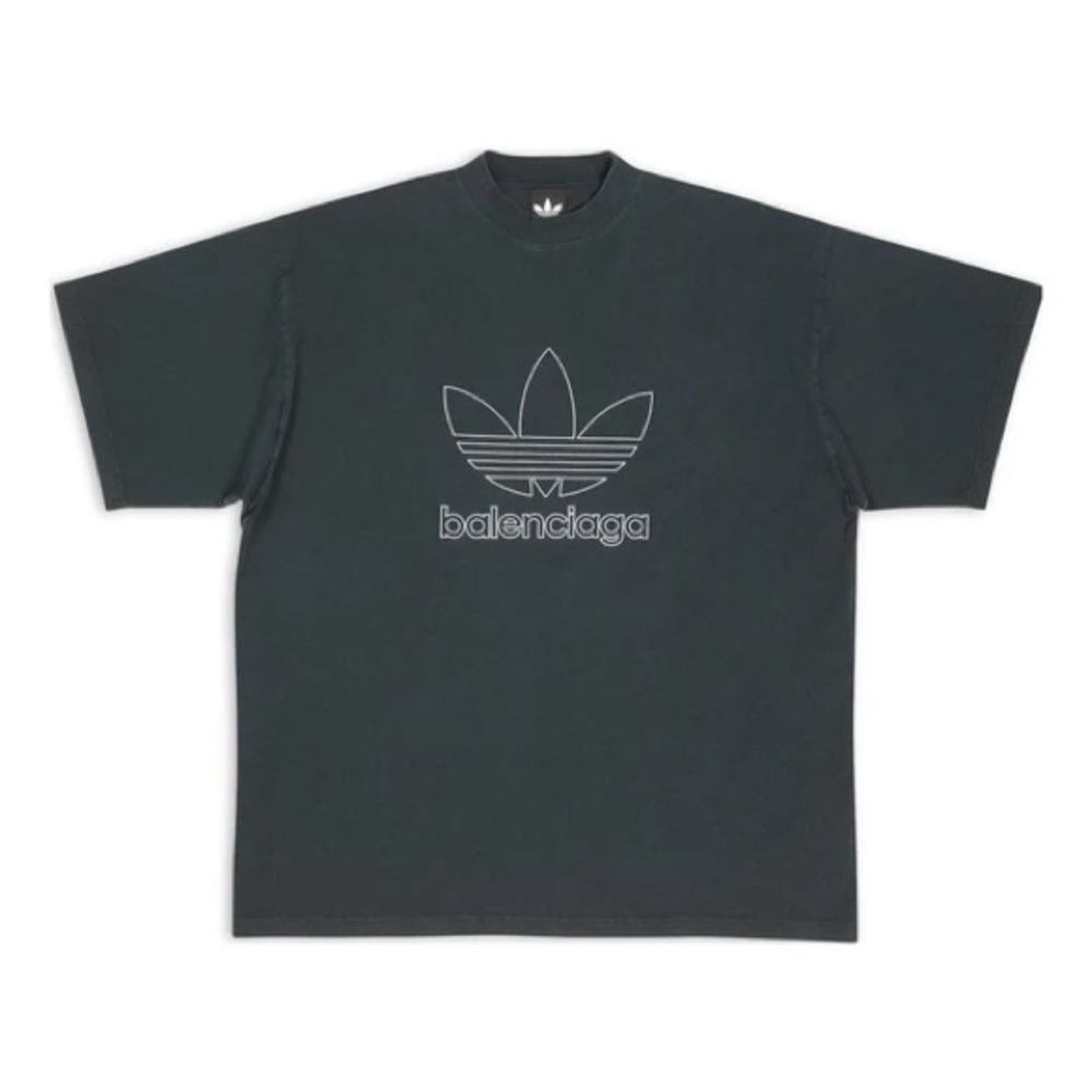 Balenciaga x adidas T-Shirt Oversized 'Green' 723976TNVN83775